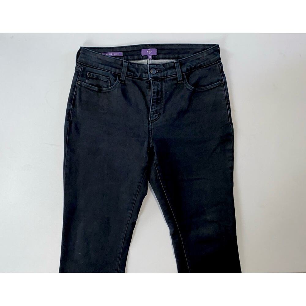 NYDJ Lift/Tuck Vintage USA Made 'Alina Legging' Stretch 5-Pocket Jeans. 10P, GUC
